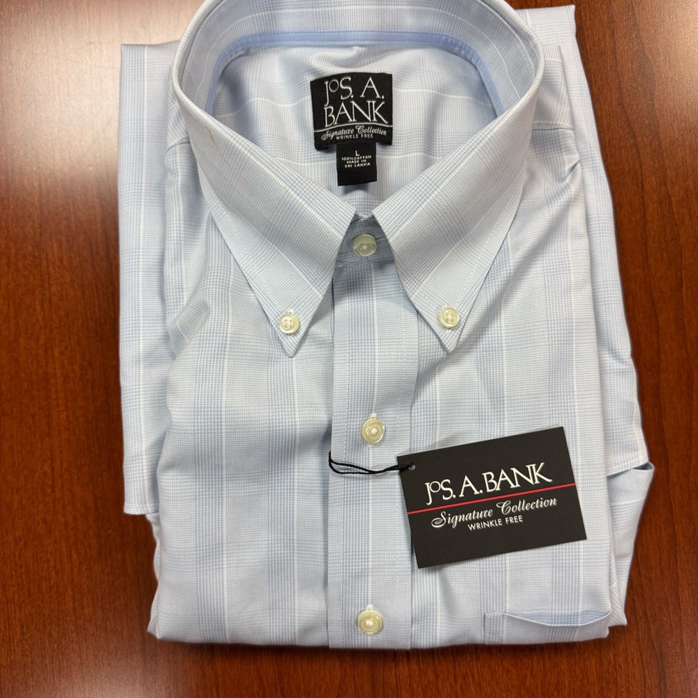 Jos. A. Bank Signature Collection Blue Dress Shirt